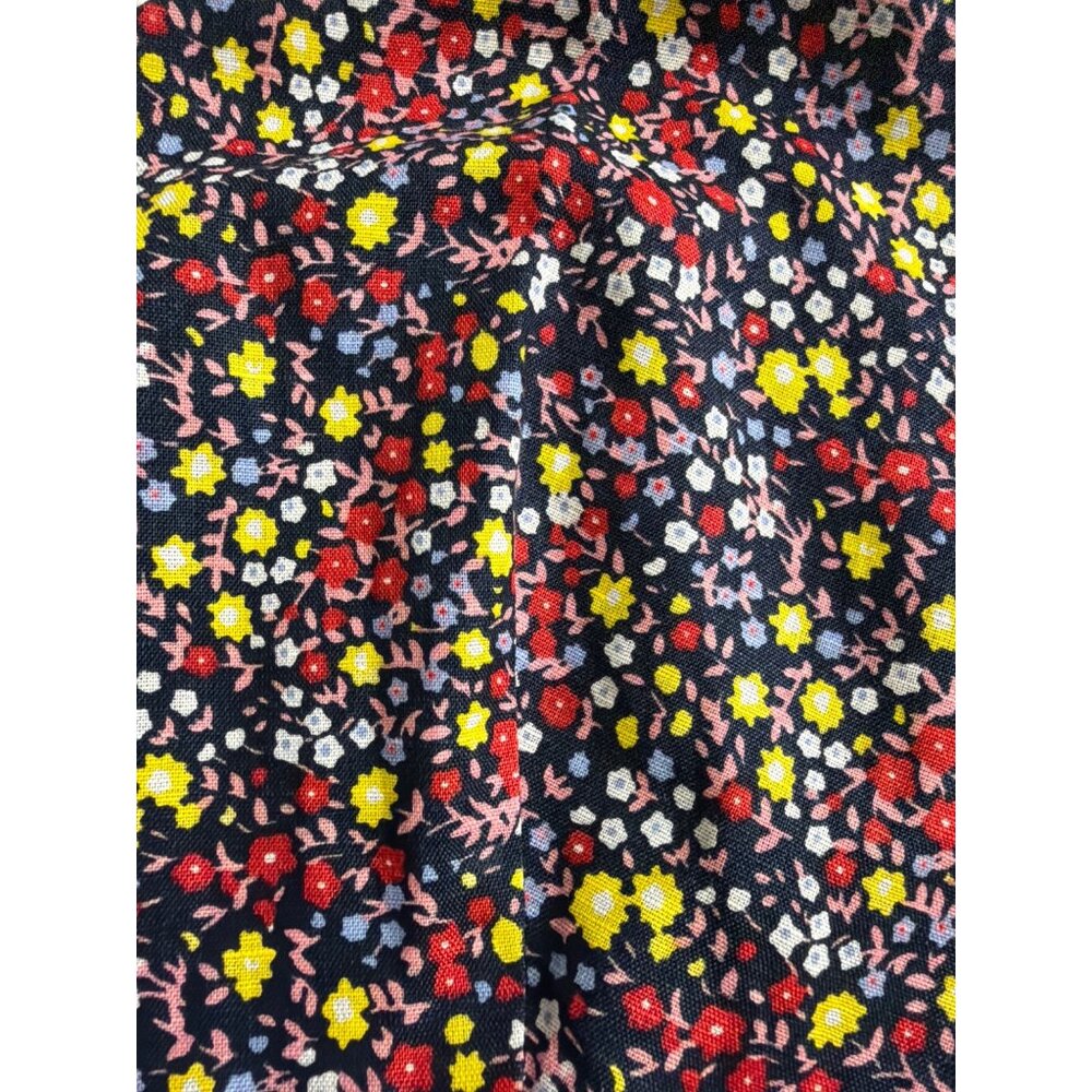 NWOT J.Crew Factory Womens Floral Maxi Dress Size 14 Linen Blend Cottagecore - Picture 8 of 16